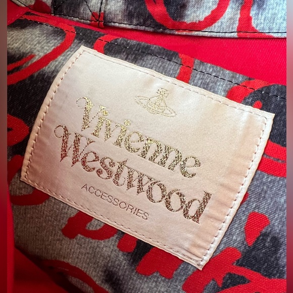 Vivienne Westwood large tote bag with a big logo ORB drop - Picture 9 of 16